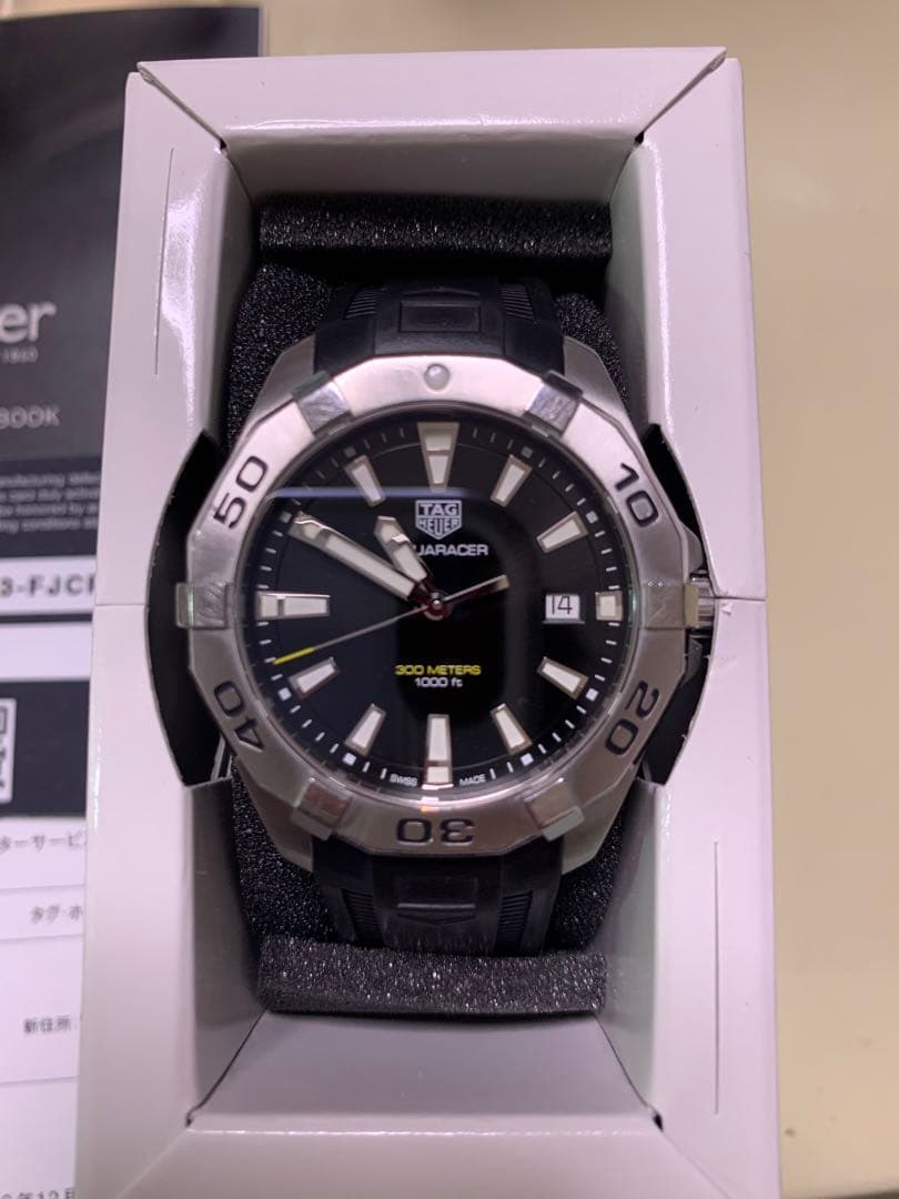 TAG Heuer Aquaracer ラバー 300m防水 タグホイヤー
