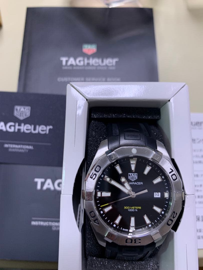 TAG Heuer Aquaracer ラバー 300m防水 タグホイヤー