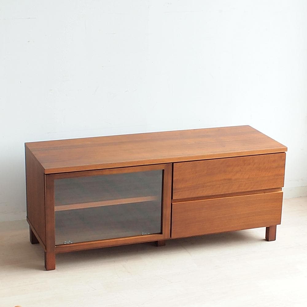 無印良品/MUJI ウォールナット材 TVボード 110cm テレビ台