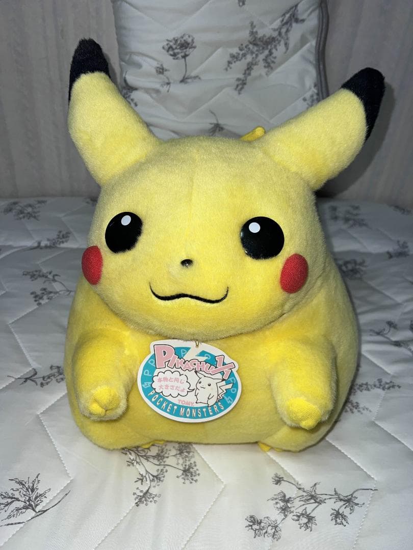初期 初代 ピカチュウぬいぐるみ 1/1 TOMY 1997年製 等身大 レトロ