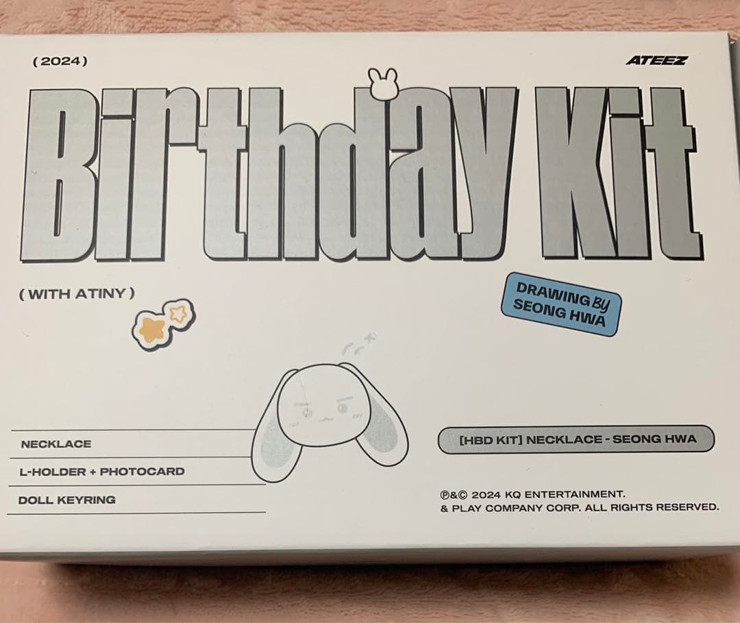 ATEEZ ソンファ センイル MD グッズ 2024 ATEEZ ソンファ Birthday Kit