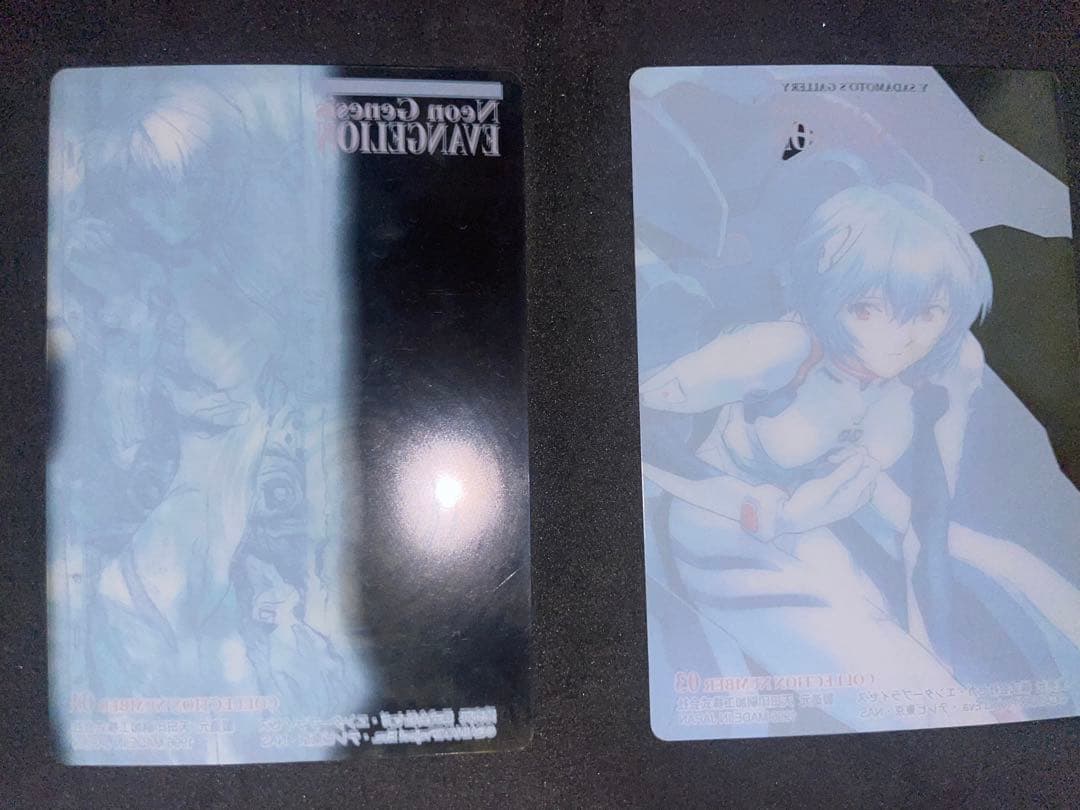 綾波レイ　スケルトンカード