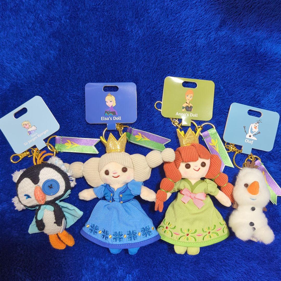 アナと雪の女王 Darenui ぬいぐるみキーホルダー アナ エルサ 公式