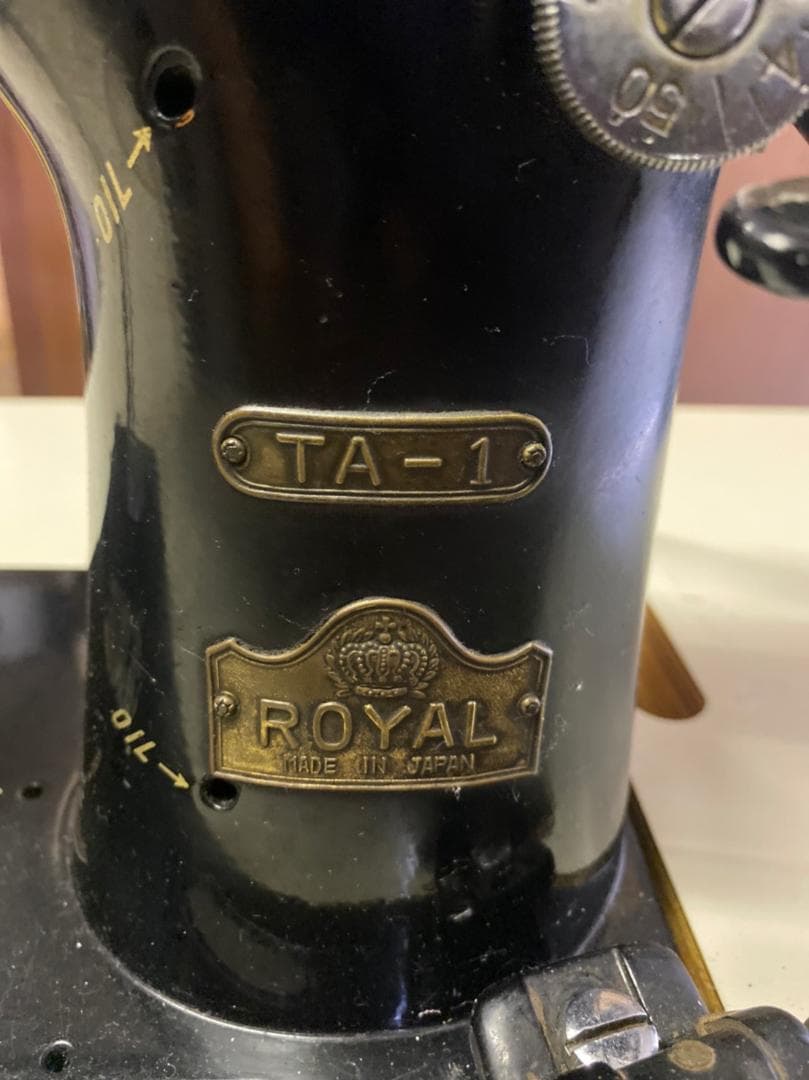 ROYAL』ロイヤル 足踏みミシン ミシン ヴィンテージ TA-1