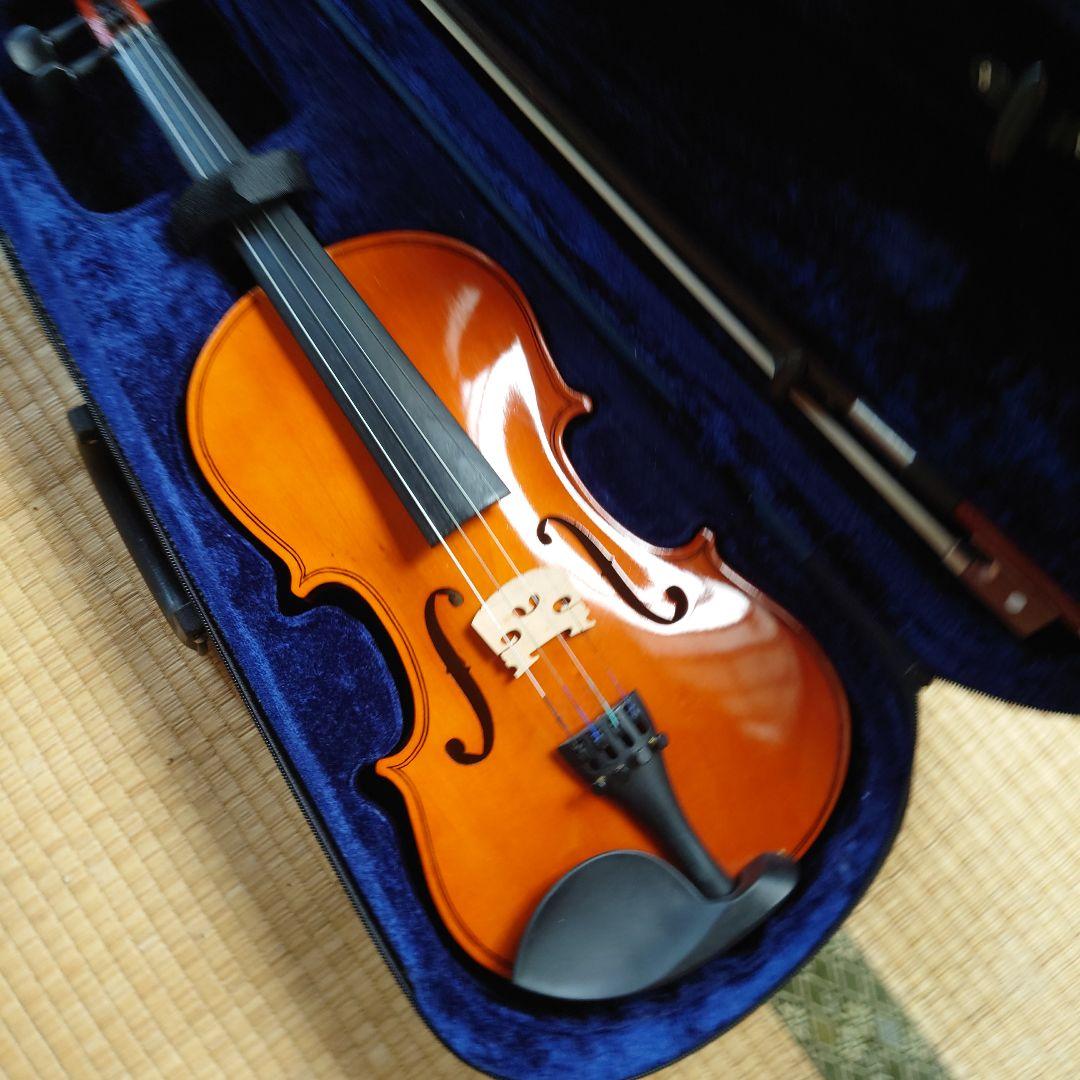 ◇ ノーブランド ヴァイオリン 4/4 ケース・弓付きの 3点セット