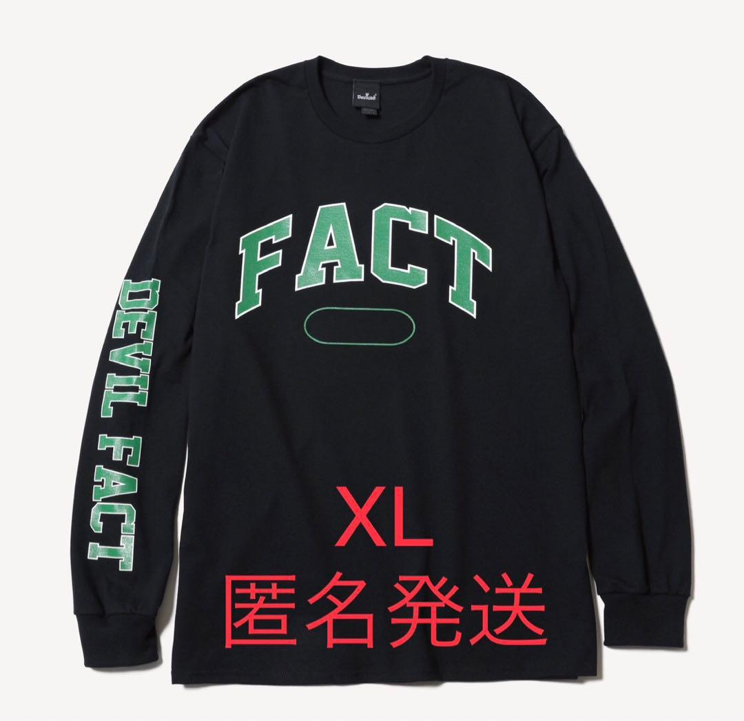 未開封】Deviluse FACT サタニック2025 ロンT黒XL FACT×Deviluse