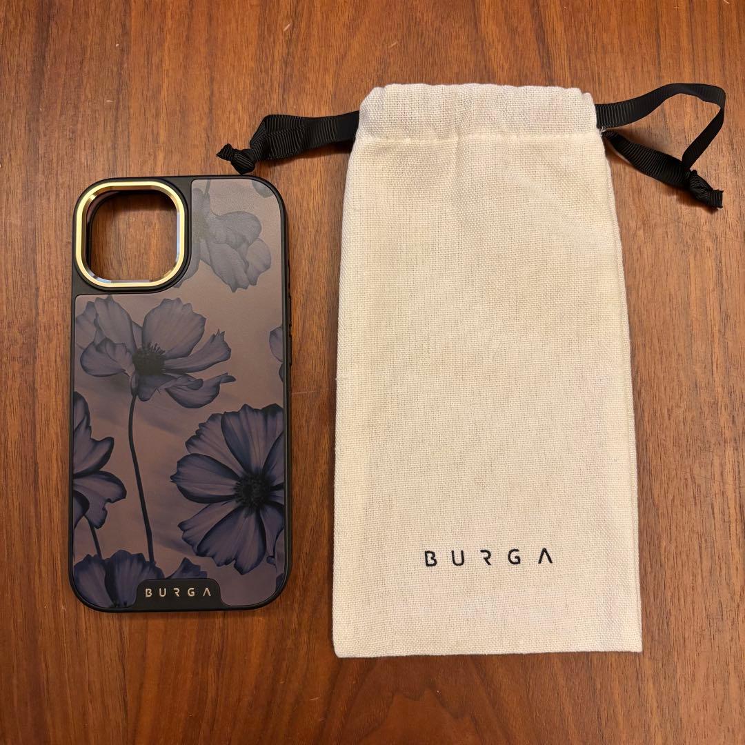 BURGA 花柄 iPhone15 ケース 収納袋付き Wildflower - iPhone 15 Case | BURGA