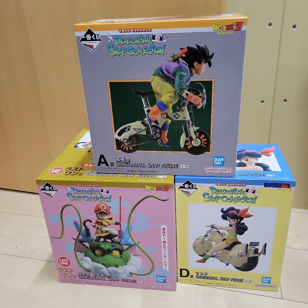 一番くじ ドラゴンボールSNAP COLLECTION 孫悟空 孫悟飯 ランチ