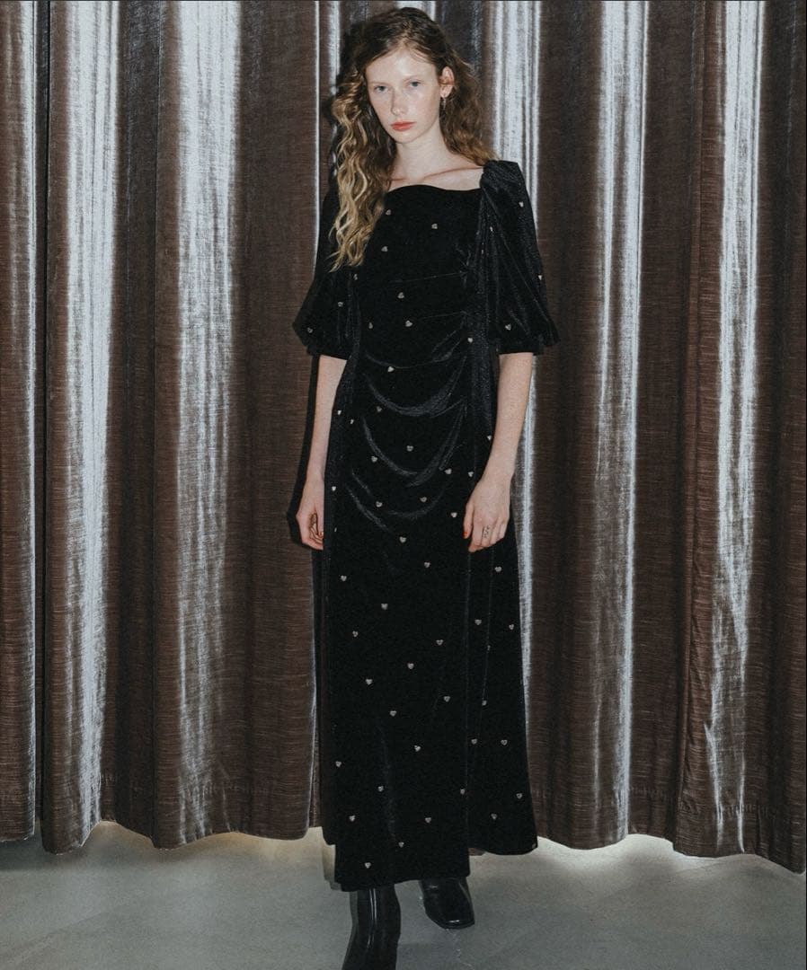 et.UNiVER スウィートハートベロアドレス et.UNiVER スウィートハート