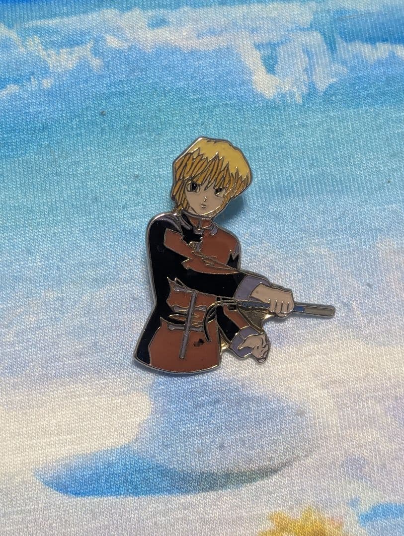 ハンターハンター クラピカ ピンバッジ ピンズ 平成レトロ アニメの