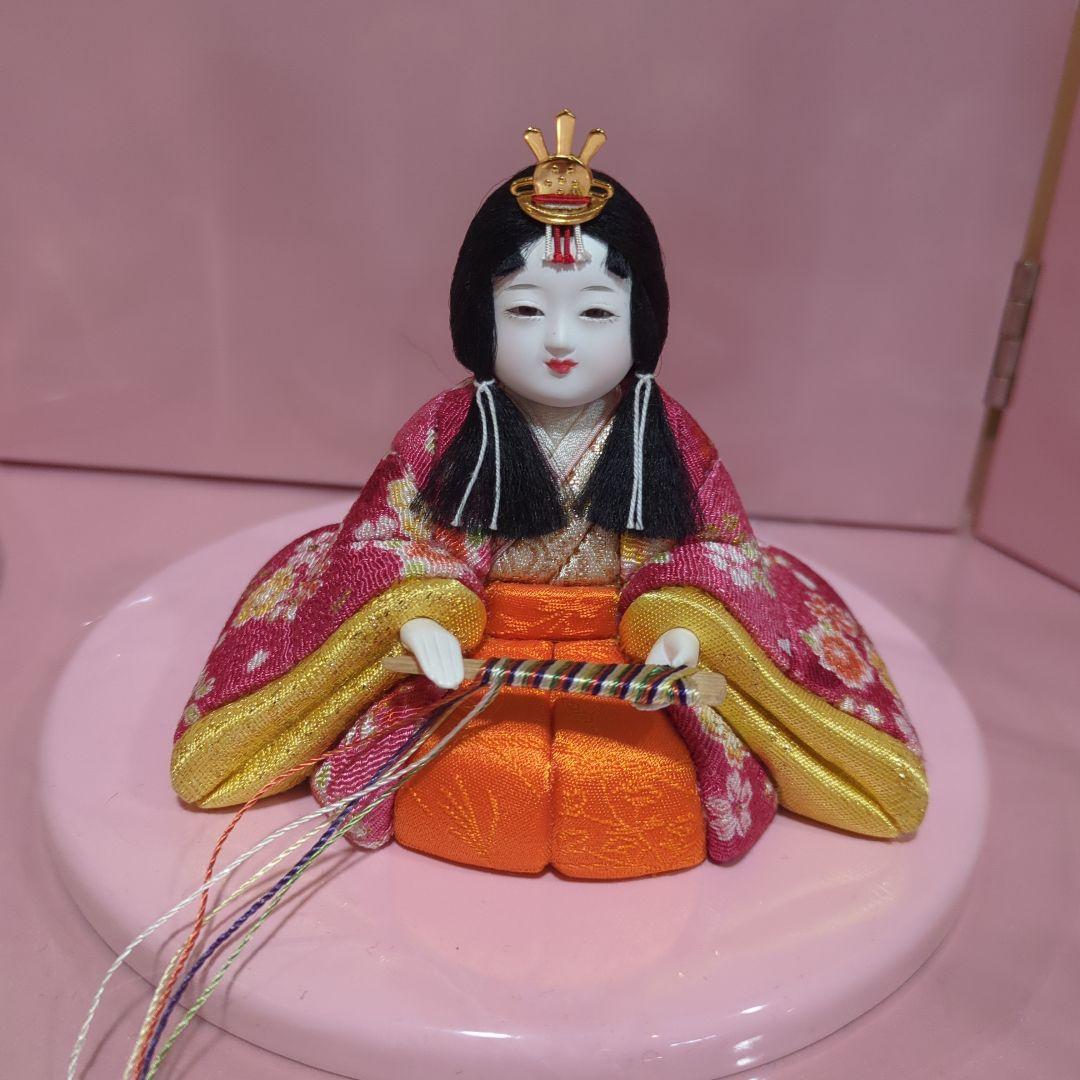 木目込雛五人揃、柿沼東光作