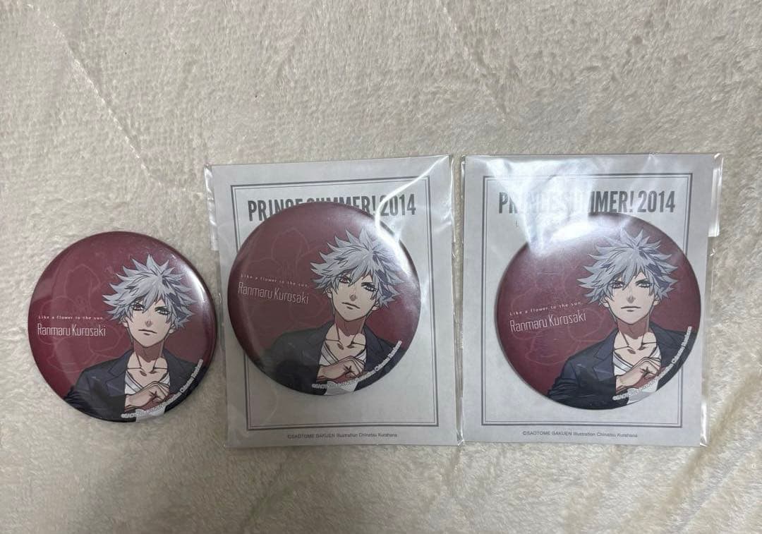 うた☆プリ♪ 黒崎蘭丸 缶バッジ PRINCE SUMMER!2014 - メルカリ