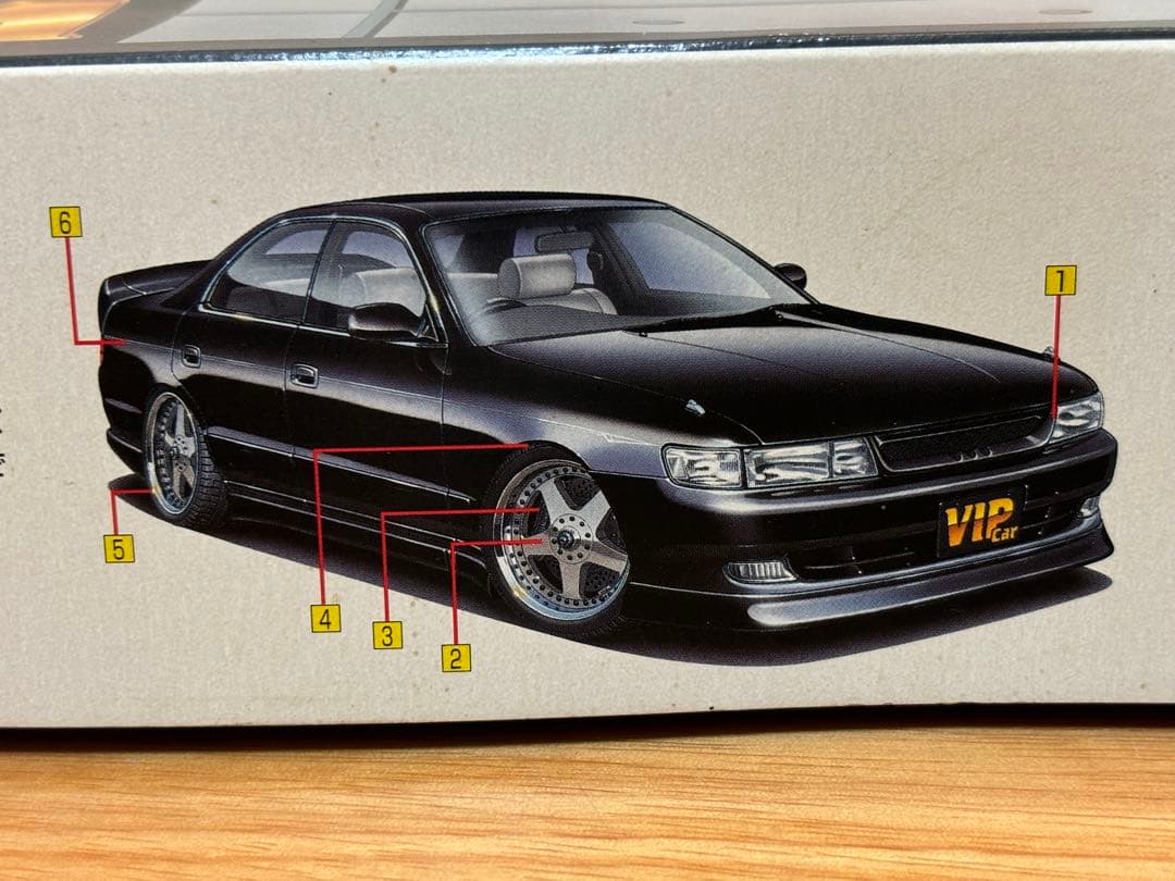 アオシマ 1/24 チェイサー 2.5 アバンテG JZX90 VIPカー未組立 - メルカリ