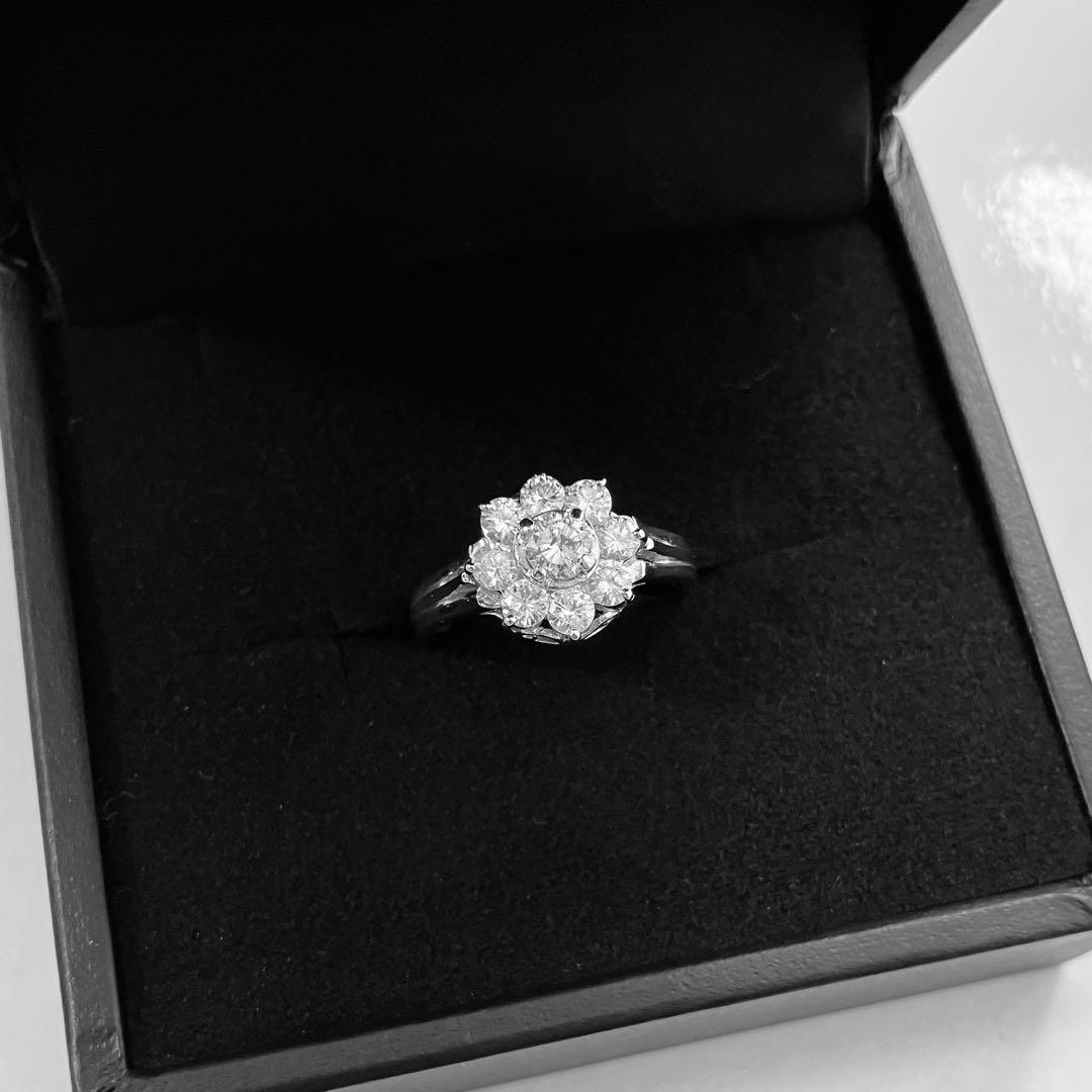 0.731ct 指輪　#11 Pt ダイヤモンド プラチナ　リング　ダイアモンド