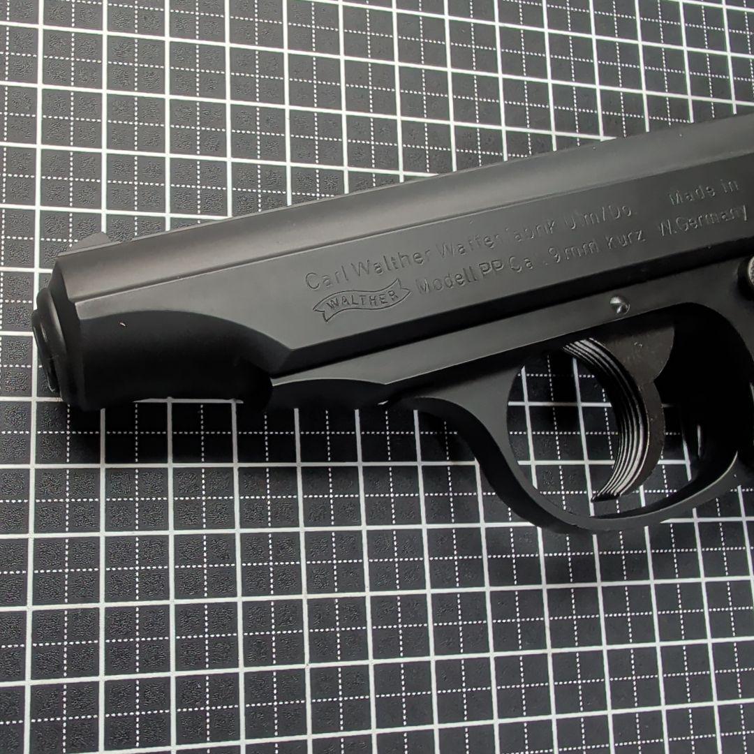 マルゼン　ワルサーPP 　ブローバック　ブラックモデル　取説汚れあり