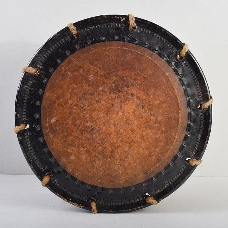 和楽器 和太鼓 日の出松鶴蒔絵 締太鼓 撥付 V R9351B