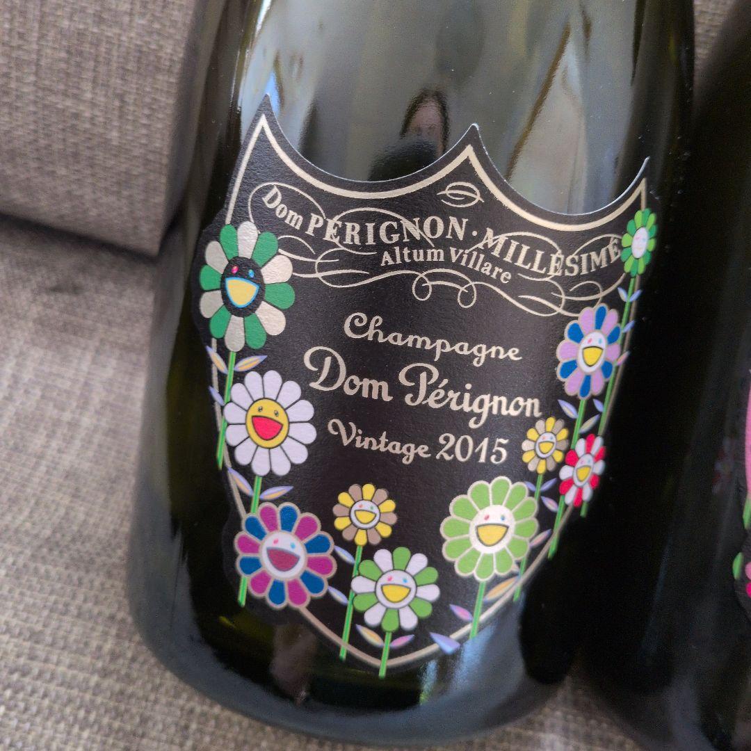 限定コラボ】ドンペリ×村上隆 ヴィンテージ 空箱＆空瓶 ドンペリ村上