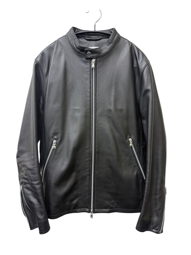 WEB限定】シープ シングル ライダースジャケット Lサイズ