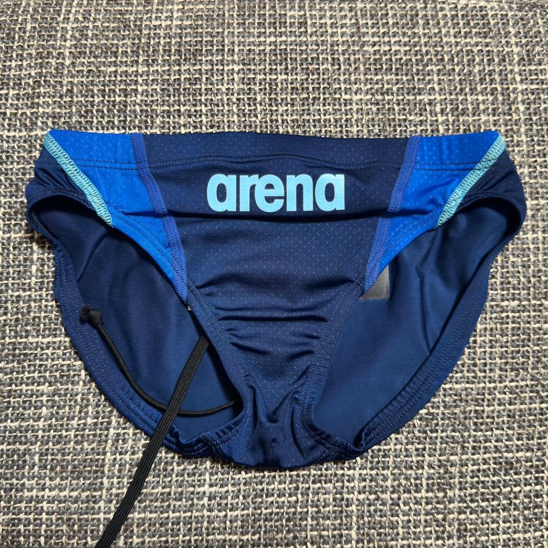 arena 競パン Sサイズ ネイビー クロッチなし - メルカリ