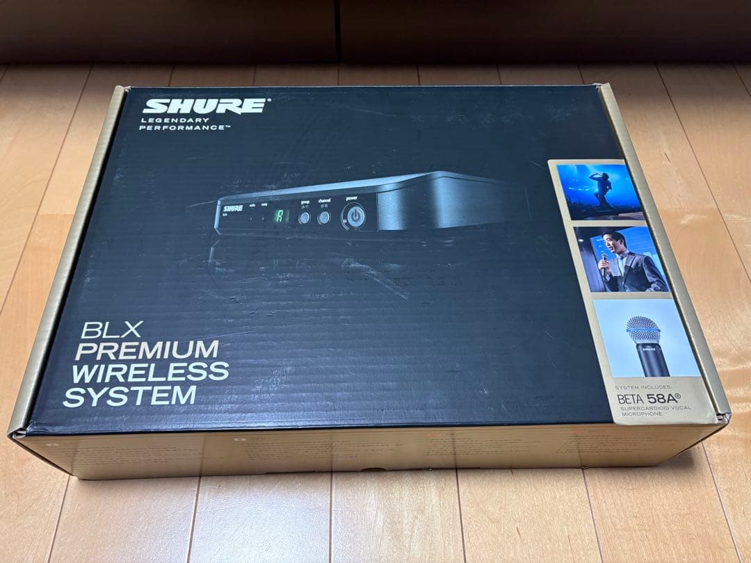 【新古品】SHURE BLX24J/B58-JB ワイヤレスマイク