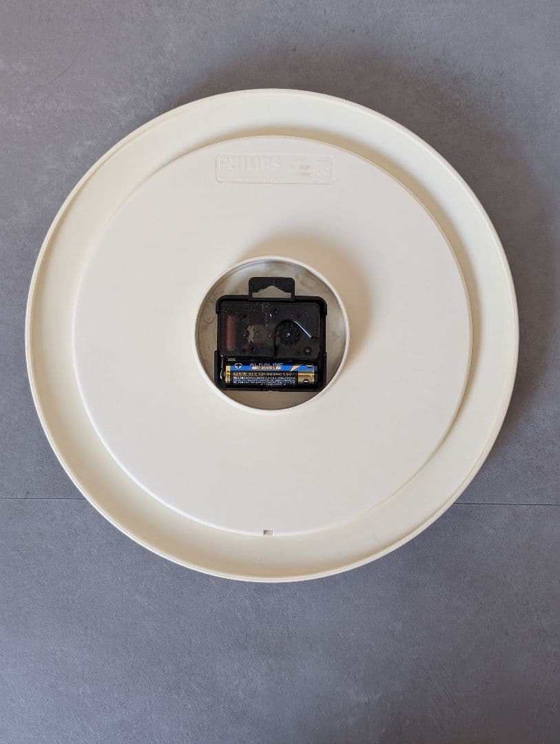 80's PHILIPS ドイツ製 ウォールクロック ヴィンテージ 壁掛け時計