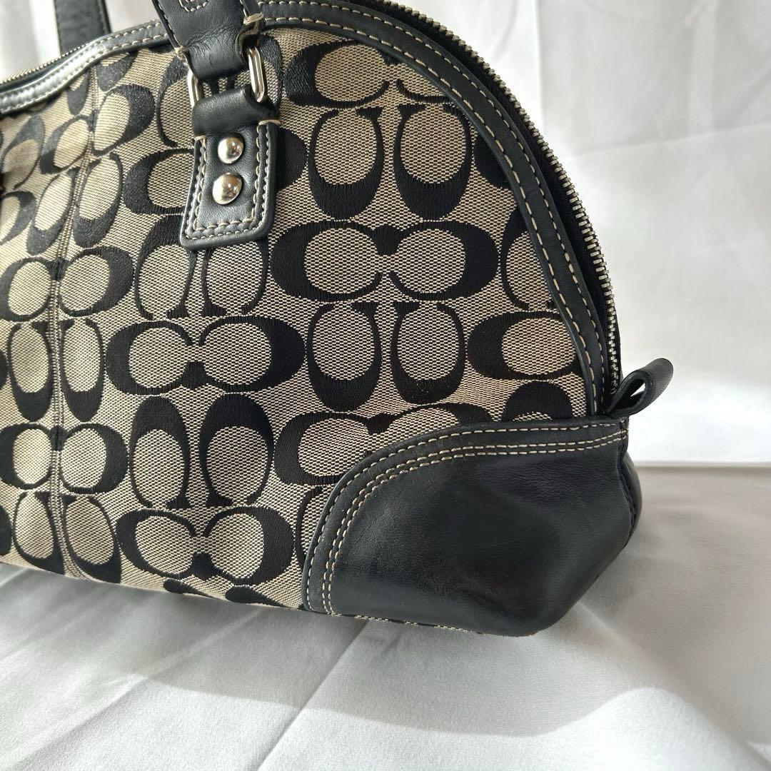 COACH F13977 ハンドバッグ ターンロック シグネチャー