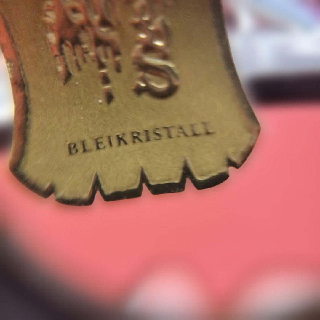 マイセンクリスタル ボール25cm 赤被せ バラ - メルカリ