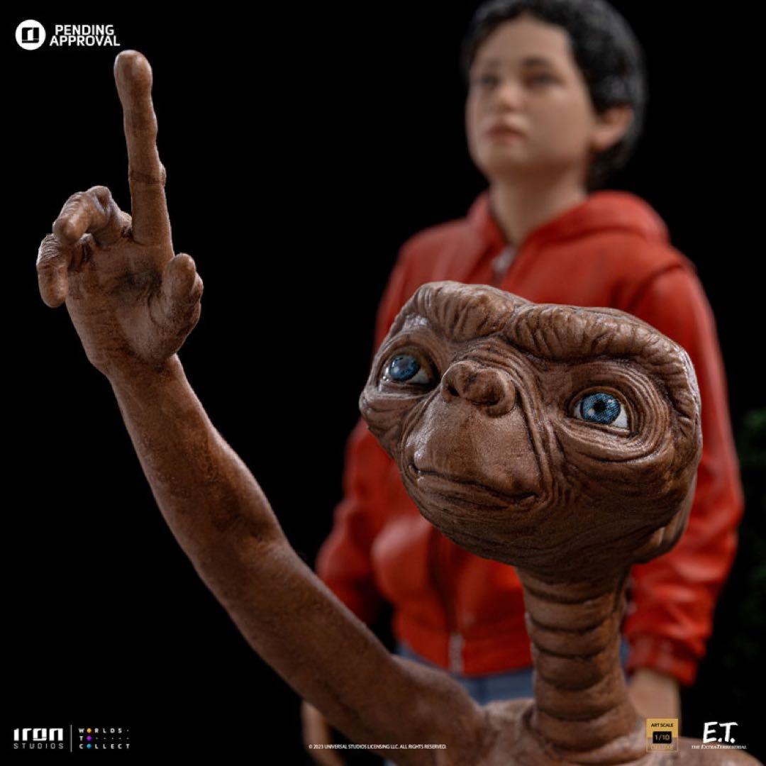 【最終値下げ】『E.T.』1/10 E.T.＆エリオット＆ガーティ