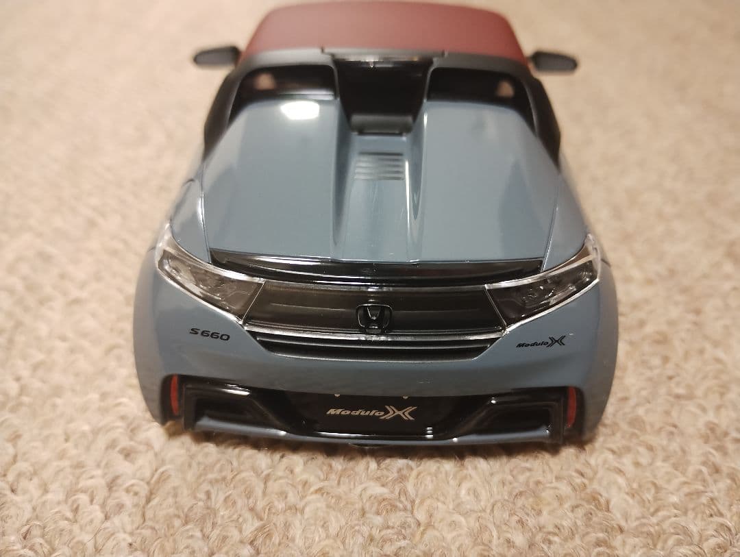 ミニッツボディ Honda S660 ソニックグレーパール