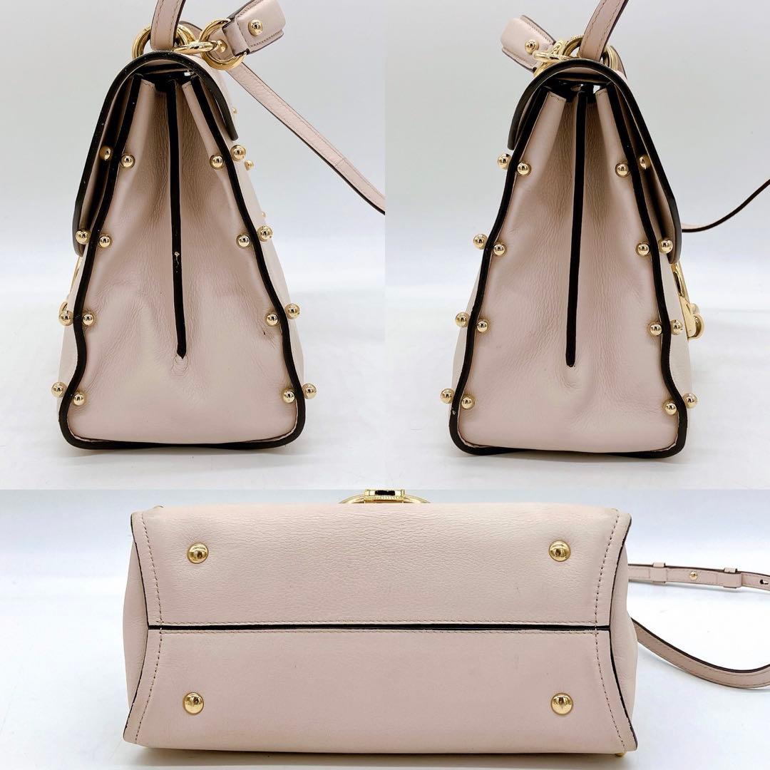 【Salvatore Ferragamo】マーゴット　2wayハンドバッグ