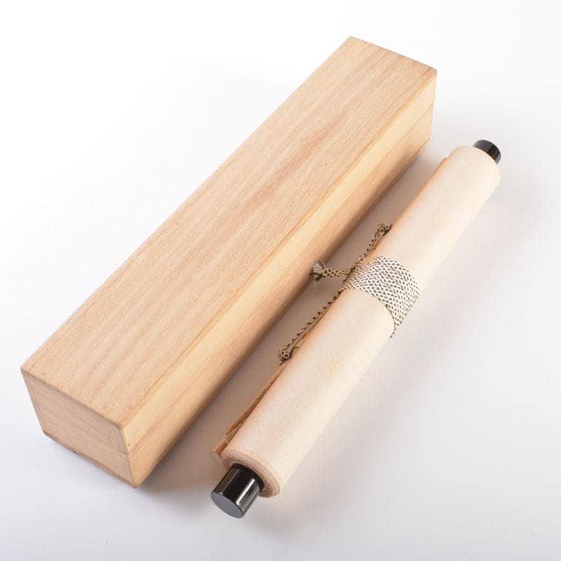 掛軸 前大徳 長谷川寛州筆 一行書 「直心是道場」 共箱 C 6884A