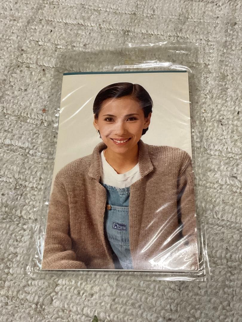 中原理恵／アイドルの友・ブロマイド5枚セット。【歌手　女優　タレント昭和レトロ】