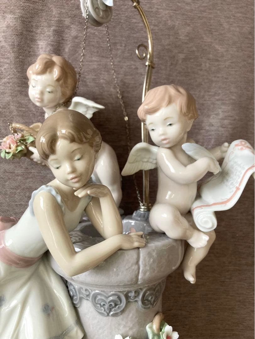 最終値下げ！ リヤドロ 幸せを運ぶ天使たち 大型限定作品 リミテッド