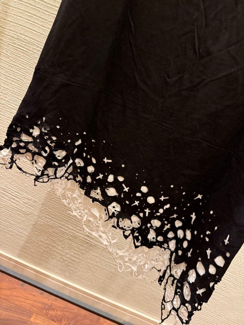 00s japanese label grunge tank top boro