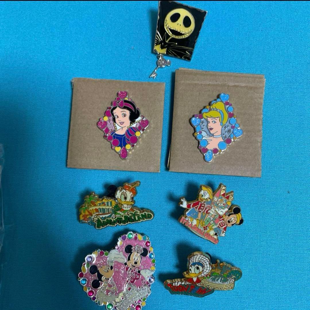 ディズニー ピンバッジ 7個セット まとめ売り