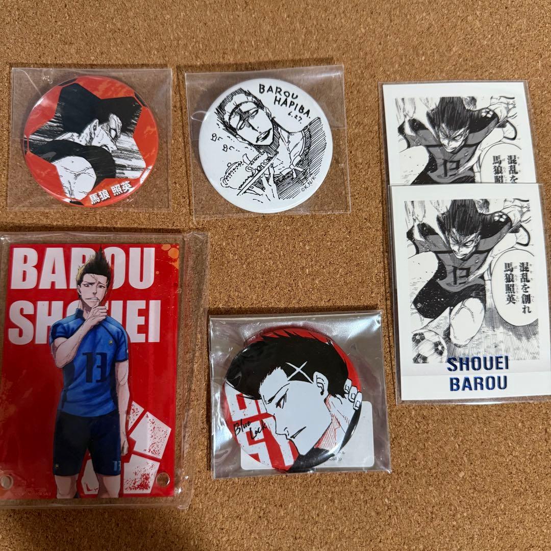 ブルーロック 馬狼照英 ヴィレッジヴァンガード 缶バッジ プリンセスカフェ