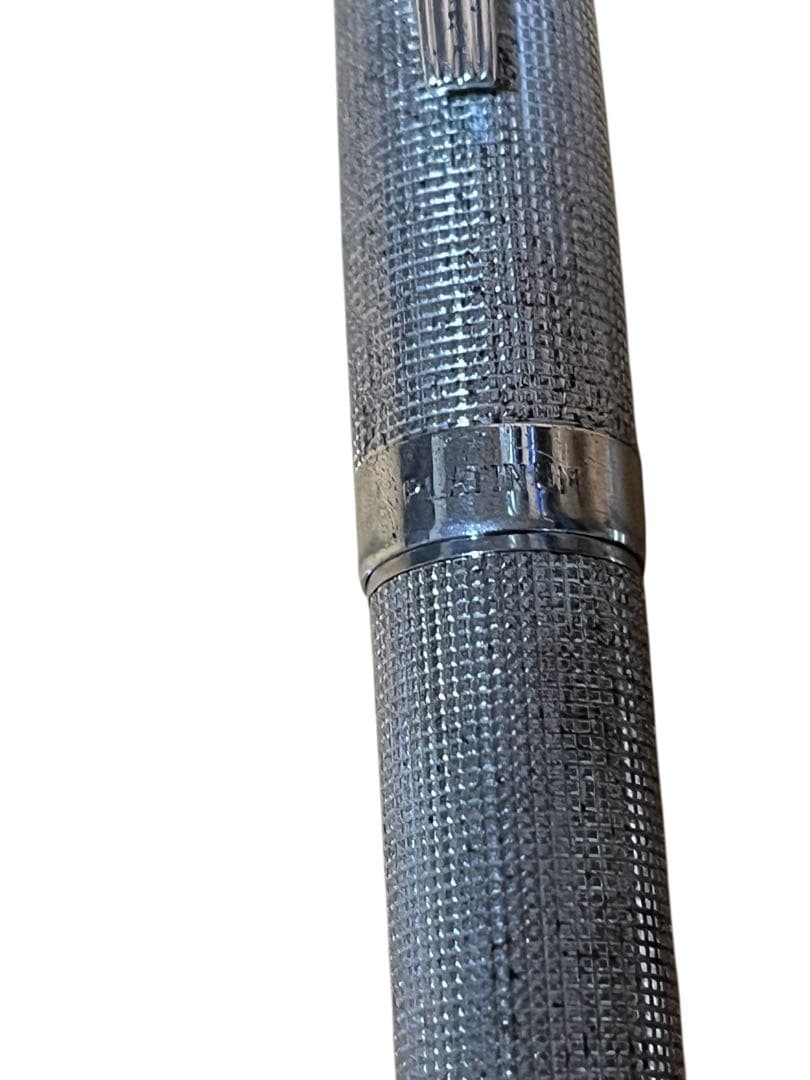 2本セット プラチナ万年筆 プラチナ・プラチナ（中字） Pt. Alloy