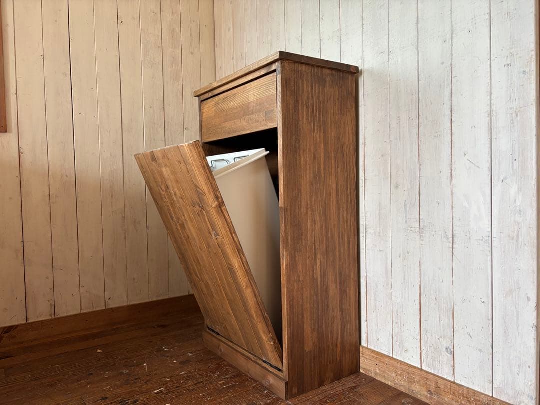 楽天市場】ゴミ箱 30l 屋外の通販 30リットルパッタンゴミ箱 無垢材