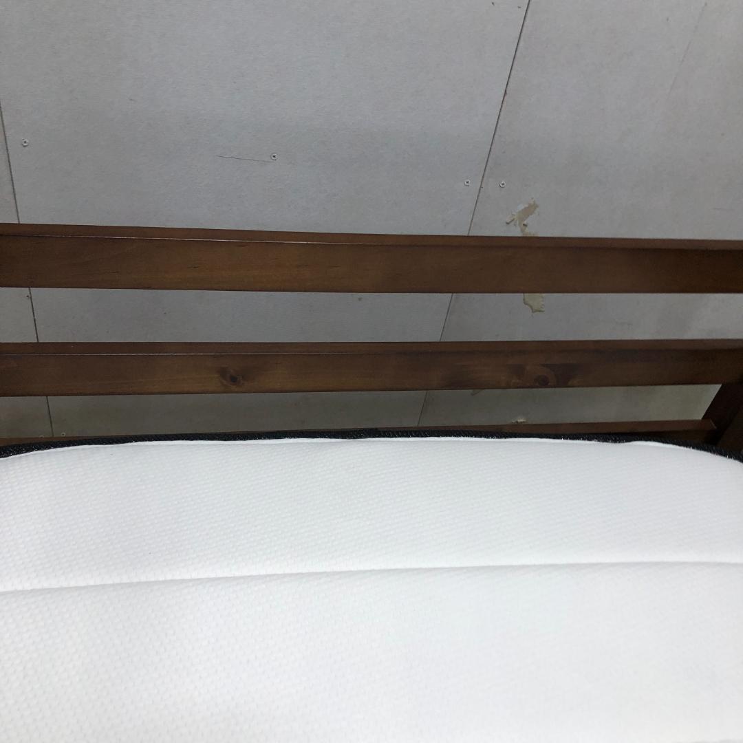 ニトリ　ベッドフレーム シングル 木製　マットレス（Nスリープ）270708-