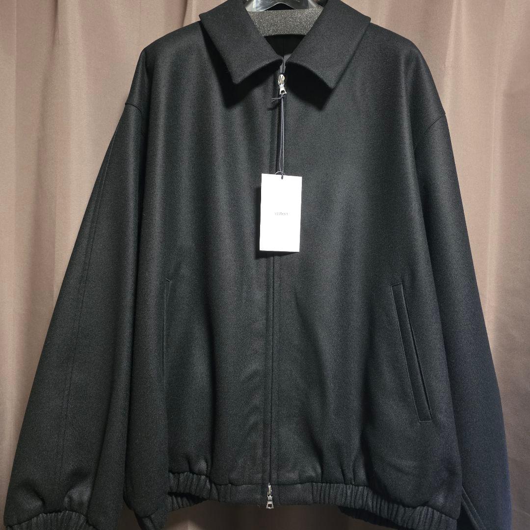 ジャケット・アウター ssstein MELTON OVERSIZED ZIP JACKET
