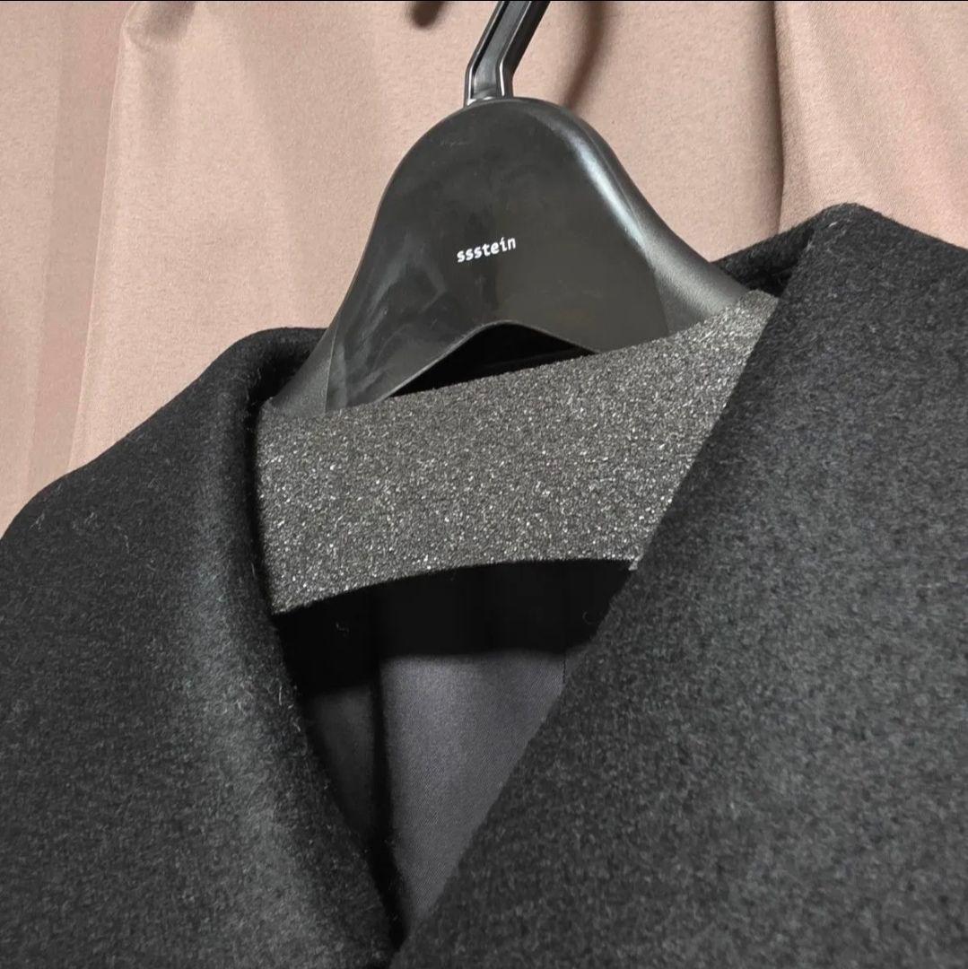 ジャケット・アウター ssstein MELTON OVERSIZED ZIP JACKET