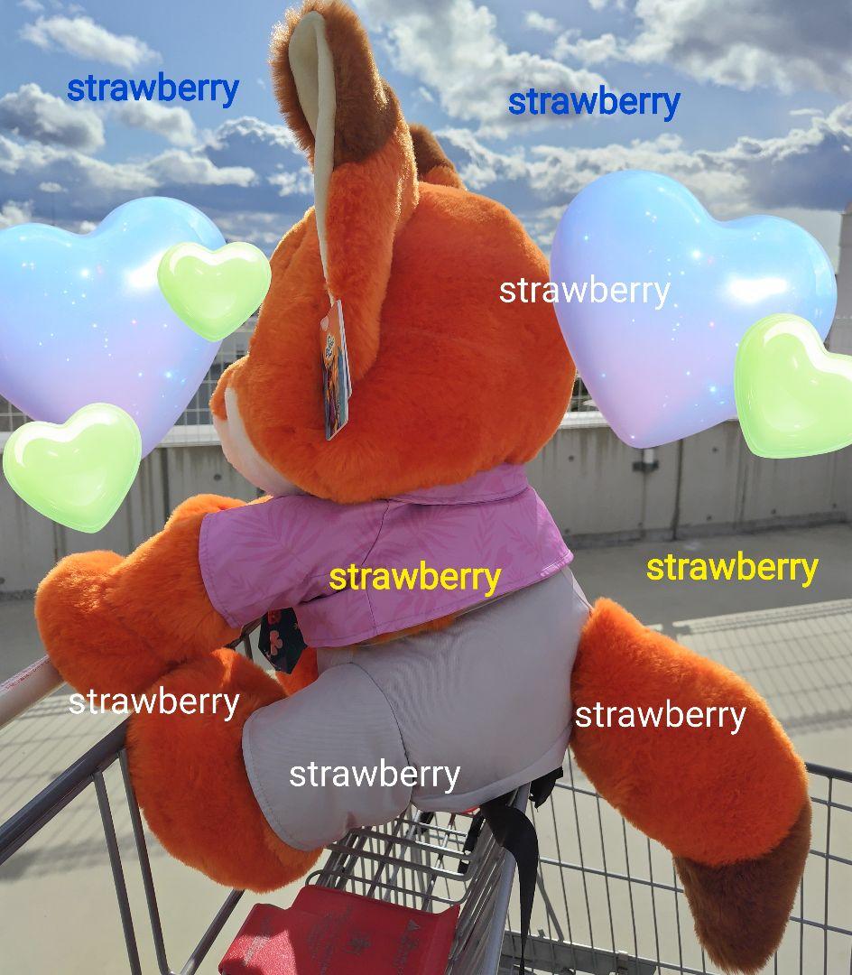 ズートピア゙２　ニック　大きな　ぬいぐるみ　ブランケット付き♥　コストコ　新作②