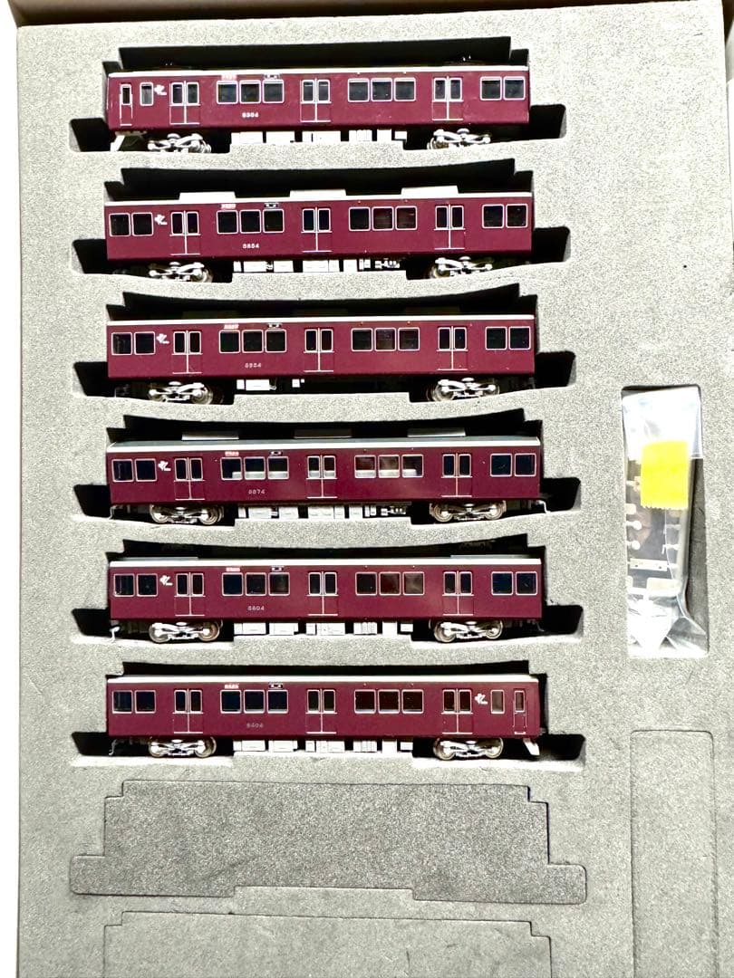 阪急京都線8300系8304編成 快速特急「嵐山 おぐら」 6両セット 阪急電鉄