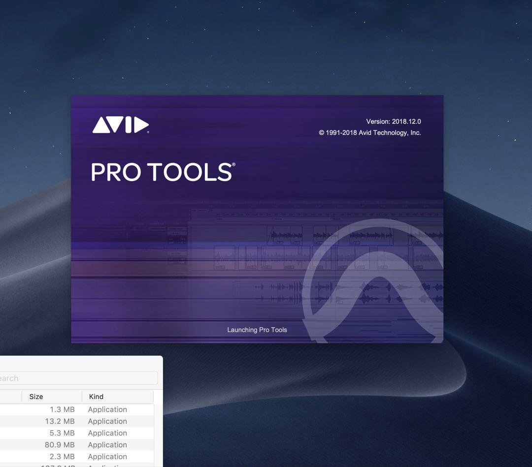AVID Pro tools 永続ライセンスVersion 2018.12.10