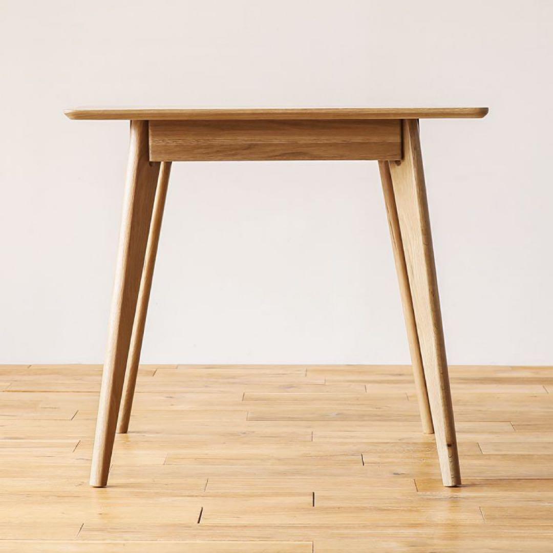 【이응】ダイニングテーブル  幅80cmタイプ