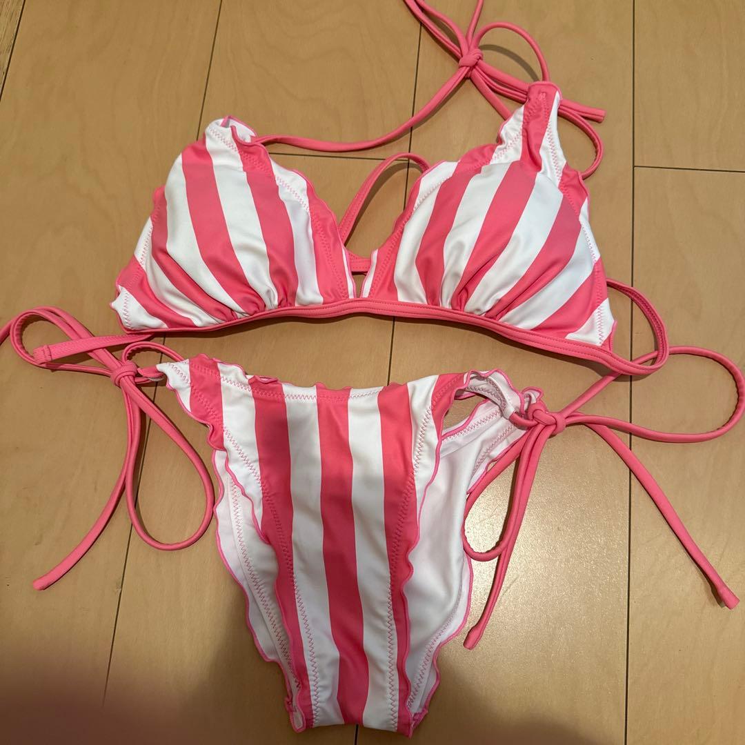 ALENCY ストライプビキニ