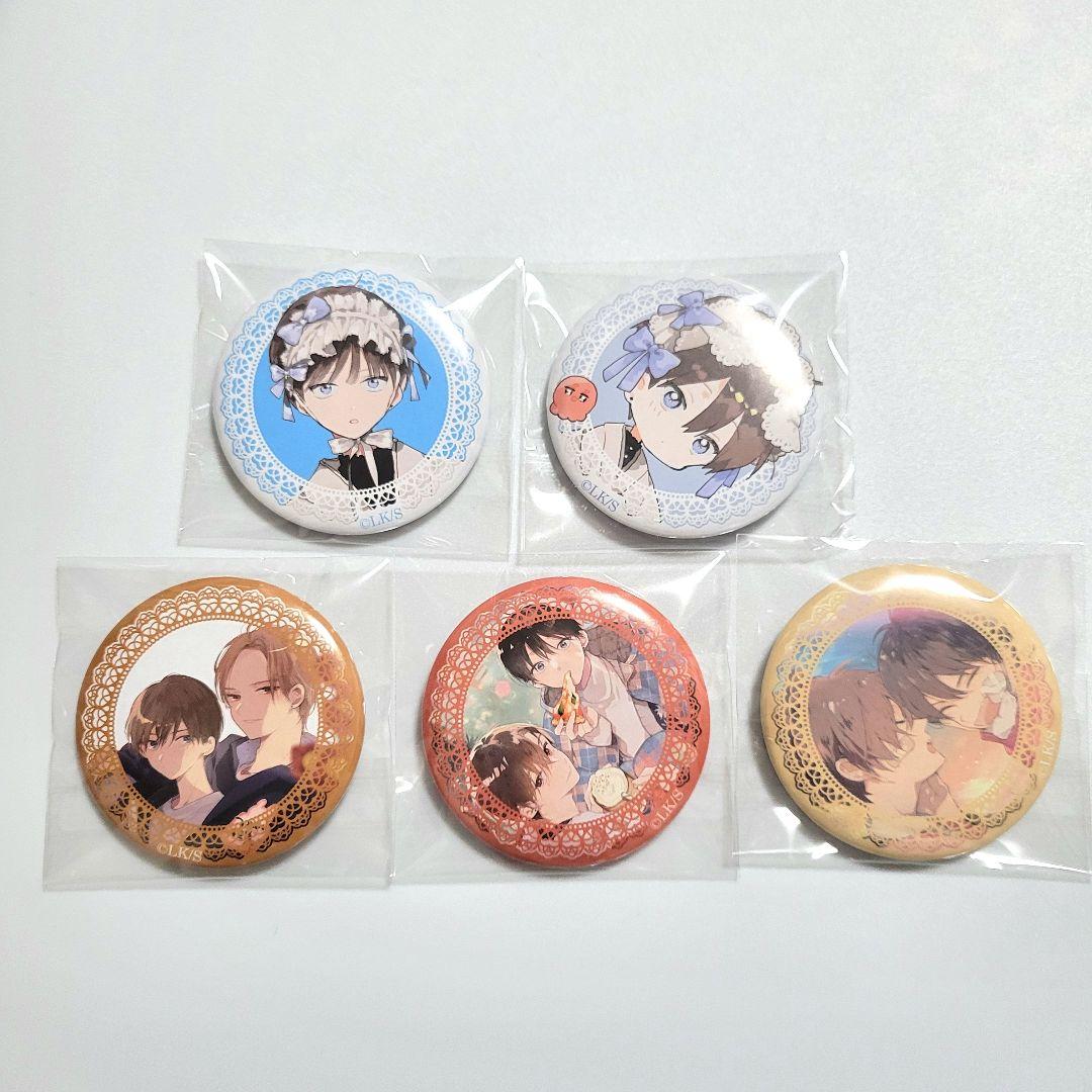 ハレルヤベイビー 仔縞楽々 ファミマ限定 缶バッジ - メルカリ