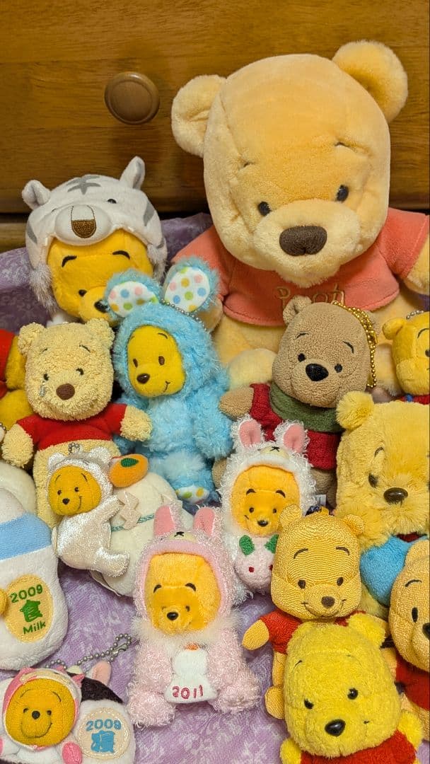 くまのプーさん ぬいぐるみ コレクション　まとめうり　キーホルダー　pooh