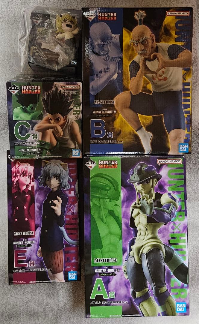 一番くじHUNTER × HUNTERフィギュアA B C E F ラストワン他