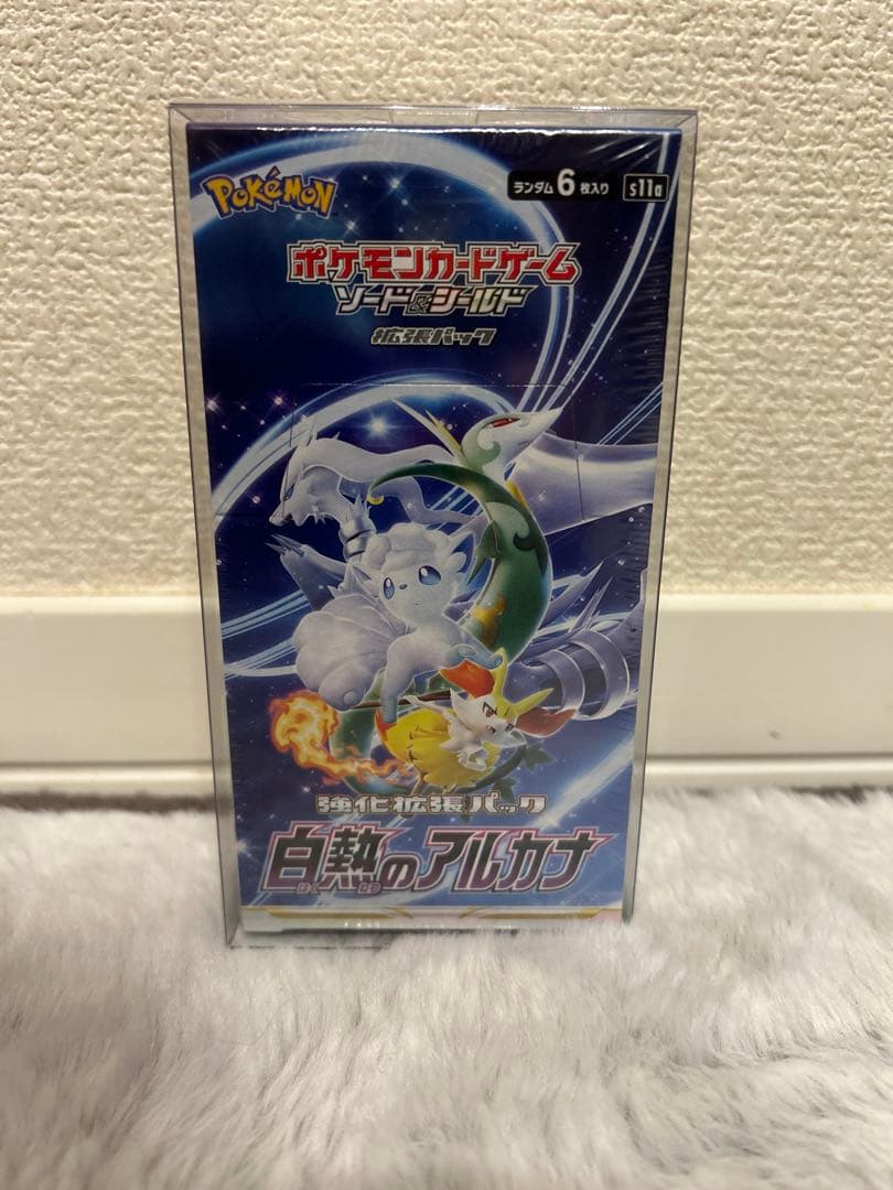 シュリンク付き】ポケカ box 白熱のアルカナ(s11a) - メルカリ